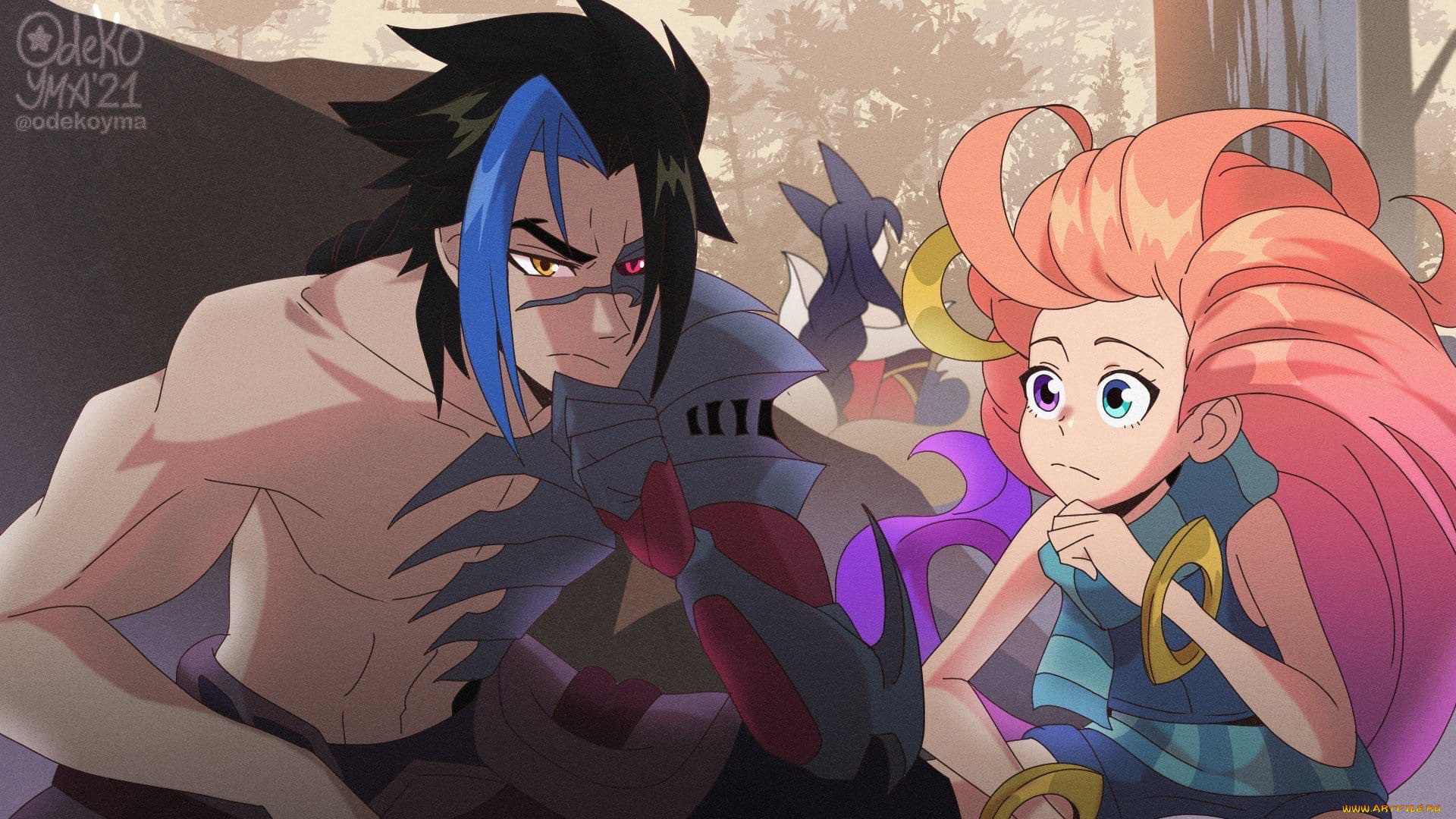  , league of legends, kayn, zoe